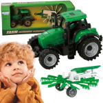 WOOPIE traktor koos reha k&uuml;lge kinnitatavaga