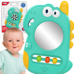 WOOPIE BABY Sensoorne M&auml;nguasi Hammaste Lutt Peegel Dino