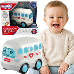 WOOPIE BABY Interaktiivne Kiirabiauto Helide ja Valgusega
