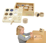 Masterkidz &bdquo;Guess by Touch&ldquo; Puidust sensoorne komplekt