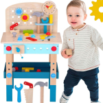TOOKY TOY Puidust &bdquo;Tee ise&ldquo; t&ouml;&ouml;koja laud