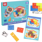 TOOKY TOY Magnetiline Montessori pusle Noa laev 26 tk.