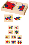 VIGA Puidust geomeetriline mosaiik, Montessori 148 detaili