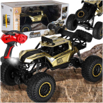 RC auto Rock Crawler 2.4GHz 1:8 51cm kuldse v&auml;rvi