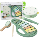 CLASSIC WORLD Puidust Vintage Muusikariistade Komplekt 18 kuud+