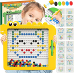 WOOPIE magnettahvel lastele Montessori MagPad dinosaurus