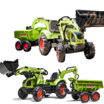 FALK Claas Axos 330 pedaaltraktor ekskavaatori ja haagisega 3-7 aastat