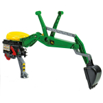John Deere RollyBachoe - Rolly Toys ekskavaator koos kinnitatava koppaga