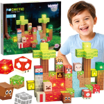 WOOPIE Magnetilised ehitusplokid Mets 75 tk.