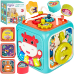 WOOPIE BABY Interaktiivne Sensoorne Kuup Hariv Montessori Sorter 6-&uuml;hes