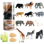 WOOPIE metsloomade figuuride komplekt, 16 tk.
