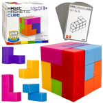 Woopie Tetris Magnetiline loogiline 3D konstruktor Kuubik &uuml;lesandekaartidega