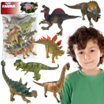 WOOPIE T-Rex dinosaurusfiguuride komplekt, 6 tk
