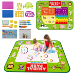 WOOPIE 2in1 Hariduslik veematt &bdquo;Animal Park&ldquo; XXL