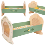 CLASSIC WORLD Puidust nukuvoodi &ndash; vintage-stiilis