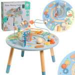 CLASSIC WORLD puidust tegevuslaud &bdquo;Sea Life&ldquo; muusikaline ja hariv