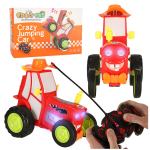 Traktor RC h&uuml;ppav traktor tantsumuusika roheline KX4614