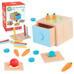 WOOPIE GREEN Puidust hariv sahtel 4in1 Montessori FSC