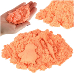 Kineetiline liiv 1 kg kotis oranž