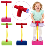 WOOPIE Foam Green Pogo H&uuml;ppaja Lastele H&uuml;ppamise ja Tasakaalu Treeninguks