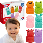 WOOPIE BABY Pehmete sensoorsete loomade komplekt, 6 tk.