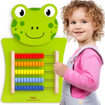 VIGA puidust manipuleerimislauale Abakus konn FSC Montessori sertifikaat