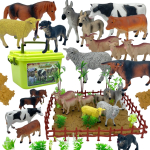 WOOPIE talu figuuride komplekt + kast 57 tk