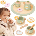 VIGA Puidust teekomplekt - 15 tk.
