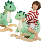 CLASSIC WORLD puidust kiikuv dinosaur