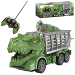 WOOPIE kaugjuhtimispult RC auto dinosaurus roheline + figuur