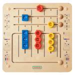 MASTERKIDZ Teemantide sorteerimise pusle - Montessori hariv seinatahvel