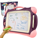 WOOPIE Magnetjoonistusplaat + 2 lilla tempeliga