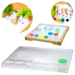 MASTERKIDZ Montessori ruudukujuline joonistusplaat
