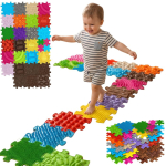 WOOPIE ortopeediline sensormatt &bdquo;Royal Puzzle&ldquo; 26 detaili + 4 v&auml;ikest