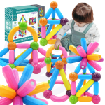 WOOPIE magnetilised ehitusplokid hariduslikud suured paksud 28 tk.