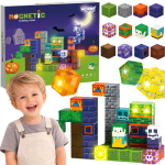 WOOPIE Magnetplokid Helendav Halloween 63 tk.