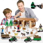 WOOPIE V&auml;ikese talupoja XL talu figuurikomplekt