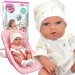 WOOPIE ROYAL Beebinuku komplekt 30,5 cm + Roosa kanderiie