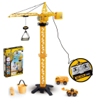 WOOPIE kaugjuhtimispult kraana 103cm R/C veok-ekskavaator + 4 tarvikut