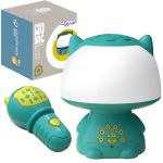 WOOPIE Multifunktsionaalne RGB lamp k&otilde;lariga, Bluetoothi ja h&auml;&auml;lemoduleerijaga, roheline