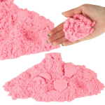 Kineetiline liiv 1 kg kotis roosa v&auml;rviga