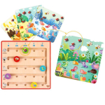 TOOKY TOY Puidust m&auml;ng "&Otilde;pime loomi lugema"
