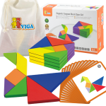VIGA Tangram puidust loogikam&auml;ng-pusle FSC