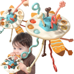 WOOPIE BABY Montessori Sensoorne M&auml;nguasi Hammaste Lutt Krapsakas Multifunktsionaalne Rebane