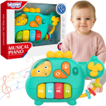 WOOPIE BABY Interaktiivne klaver helikopter elevandi muusikaliste helidega 18k+