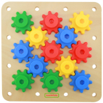 MASTERKIDZ Gears &ndash; loo oma mehhanism - Montessori tahvel