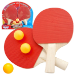 WOOPIE Lauatennise reketite komplekt + 3 palli