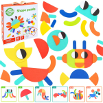 WOOPIE GREEN FSC puidust Montessori pusle lisadega