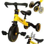 Trike Fix Mini 3in1 kolmerattaline jalgratas pedaalidega kollane