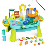 WOOPIE 4-&uuml;hes veelaud, kalap&uuml;&uuml;gim&auml;ng, kraanikauss, veeliug, lill